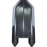 Моторно-гребная лодка Муссон 2800 СК LIGHT (серый/черный) - Изображение №2 — Chaika Market