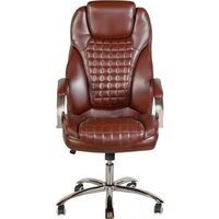 Офисное кресло Меб-ФФ MF-514 (коричневый) - Изображение №2 — Chaika Market