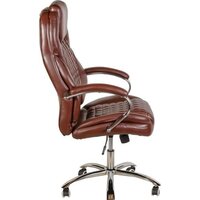 Офисное кресло Меб-ФФ MF-514 (коричневый) - Изображение №3 — Chaika Market