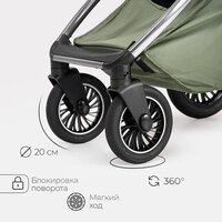 Универсальная коляска Tomix Adele 2 в 1 S760/2 (черный) - Изображение №36 — Chaika Market