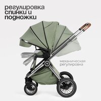 Универсальная коляска Tomix Adele 2 в 1 S760/2 (черный) - Изображение №13 — Chaika Market
