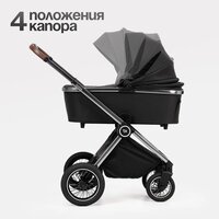 Универсальная коляска Tomix Adele 2 в 1 S760/2 (черный) - Изображение №55 — Chaika Market