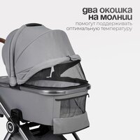Универсальная коляска Tomix Adele 2 в 1 S760/2 (черный) - Изображение №45 — Chaika Market