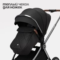Универсальная коляска Tomix Adele 2 в 1 S760/2 (черный) - Изображение №18 — Chaika Market