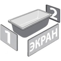 Ванна Triton Дина 170х75 - Изображение №5 — Chaika Market