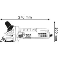 Угловая шлифмашина Bosch GWS 750 S Professional 0601394121 - Изображение №3 — Chaika Market