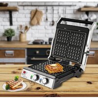 Электрогриль ECG KG 2033 Duo Grill & Waffle - Изображение №26 — Chaika Market