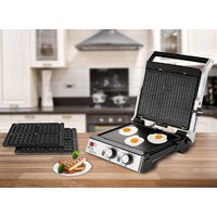 Электрогриль ECG KG 2033 Duo Grill & Waffle - Изображение №27 — Chaika Market