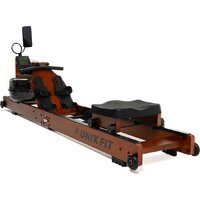 Гребной тренажер Unixfit Wood Rower Dark — Chaika Market