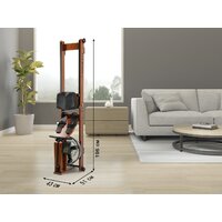 Гребной тренажер Unixfit Wood Rower Dark - Изображение №7 — Chaika Market
