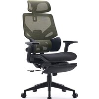 Офисное кресло CACTUS CS-CHR-MC01-LGNBK (черный/салатовый) — Chaika Market