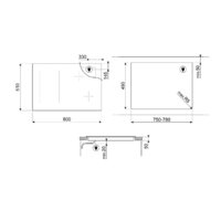 Варочная панель Smeg SIM6864R - Изображение №2 — Chaika Market