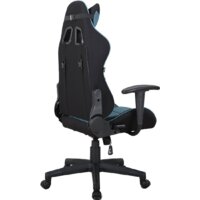 Игровое (геймерское) кресло Brabix GT Racer GM-100 (черный/голубой) - Изображение №6 — Chaika Market