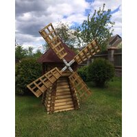 Украшение для сада Массив-Древ Мельница №1 700x700xH1400 - Изображение №2 — Chaika Market