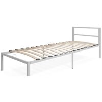 Кровать Князев Мебель Берта 120x190 БА.120.190.С (серый муар) — Chaika Market