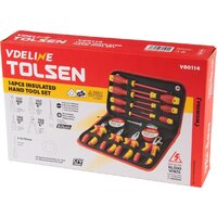 Универсальный набор инструментов Tolsen TTV80114 (14 предметов) - Изображение №5 — Chaika Market