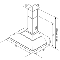 Кухонная вытяжка Smeg KC19POE - Изображение №3 — Chaika Market