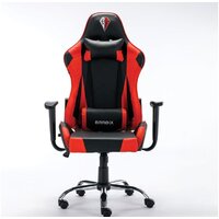 Игровое (геймерское) кресло Brabix Hunter Gm-130 532797 (черный/красный) - Изображение №2 — Chaika Market