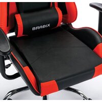 Игровое (геймерское) кресло Brabix Hunter Gm-130 532797 (черный/красный) - Изображение №11 — Chaika Market