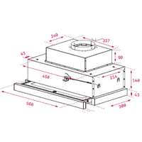 Кухонная вытяжка TEKA CNL 6815 Plus [40436840] - Изображение №2 — Chaika Market