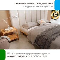 Кровать Домаклево Канапе 140x190 (береза/натуральный) - Изображение №3 — Chaika Market