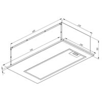 Кухонная вытяжка Akpo Mio 60 WK-12 (черный) - Изображение №2 — Chaika Market
