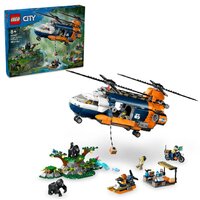 Конструктор LEGO City 60437 Вертолет исследователя джунглей в базовом лагере - Изображение №2 — Chaika Market