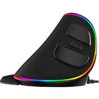 Вертикальная мышь Delux M618 Plus RGB — Chaika Market