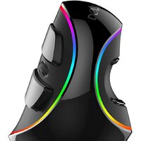 Вертикальная мышь Delux M618 Plus RGB - Изображение №3 — Chaika Market