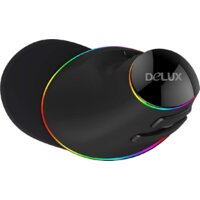 Вертикальная мышь Delux M618 Plus RGB - Изображение №4 — Chaika Market