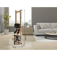 Гребной тренажер Unixfit Wood Rower Light - Изображение №7 — Chaika Market