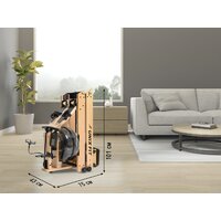 Гребной тренажер Unixfit Wood Rower Light - Изображение №6 — Chaika Market