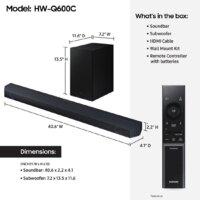 Саундбар Samsung HW-Q600C - Изображение №5 — Chaika Market