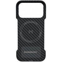 Чехол для телефона Magssory Aramid Zero Case для iPhone 17 Pro Black CFB047 - Изображение №2 — Chaika Market