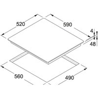 Варочная панель Franke FHCR 604 2I 1FLEXI T PWL - Изображение №2 — Chaika Market