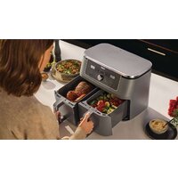 Аэрогриль (аэрофритюрница) Ninja MAX 6-in-1 Dual Zone DZ400EU - Изображение №9 — Chaika Market