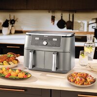 Аэрогриль (аэрофритюрница) Ninja MAX 6-in-1 Dual Zone DZ400EU - Изображение №5 — Chaika Market