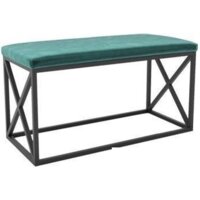 Банкетка Hype Mebel Куб (черный/зеленый) — Chaika Market