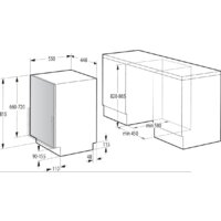 Встраиваемая посудомоечная машина Gorenje GV520E10 - Изображение №5 — Chaika Market