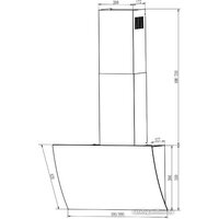 Кухонная вытяжка Elikor Wave 60 BK - Изображение №10 — Chaika Market