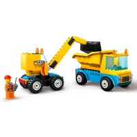 Конструктор LEGO City 60391 Строительные машины и кран с шаром для сноса - Изображение №5 — Chaika Market