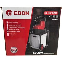 Садовый измельчитель Edon ES-45/3200 - Изображение №3 — Chaika Market