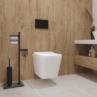 Унитаз подвесной Lauter Square 214903 + GROHE Rapid SL 38721001 (овальная, хром) - Изображение №8 — Chaika Market