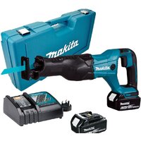 Сабельная пила Makita DJR186RFE (с 2-мя АКБ, кейс) — Chaika Market