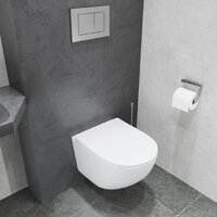 Унитаз подвесной Lauter Sulzdorf + GROHE Rapid SL 38721001 (белый с микролифтом) - Изображение №8 — Chaika Market