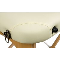 Массажный стол Atlas Sport складной 2-с 60 см деревянный (бежевый) - Изображение №5 — Chaika Market