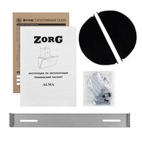 Кухонная вытяжка ZorG Alma 1080 60 S (белый) - Изображение №3 — Chaika Market