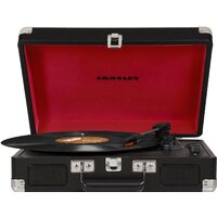 Виниловый проигрыватель Crosley Cruiser Deluxe (черный/красный) — Chaika Market