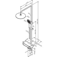 Душевая система  AM.PM X-Joy F0785A722 - Изображение №13 — Chaika Market