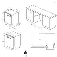 Встраиваемая посудомоечная машина Candy CI 4C4F1A - Изображение №11 — Chaika Market